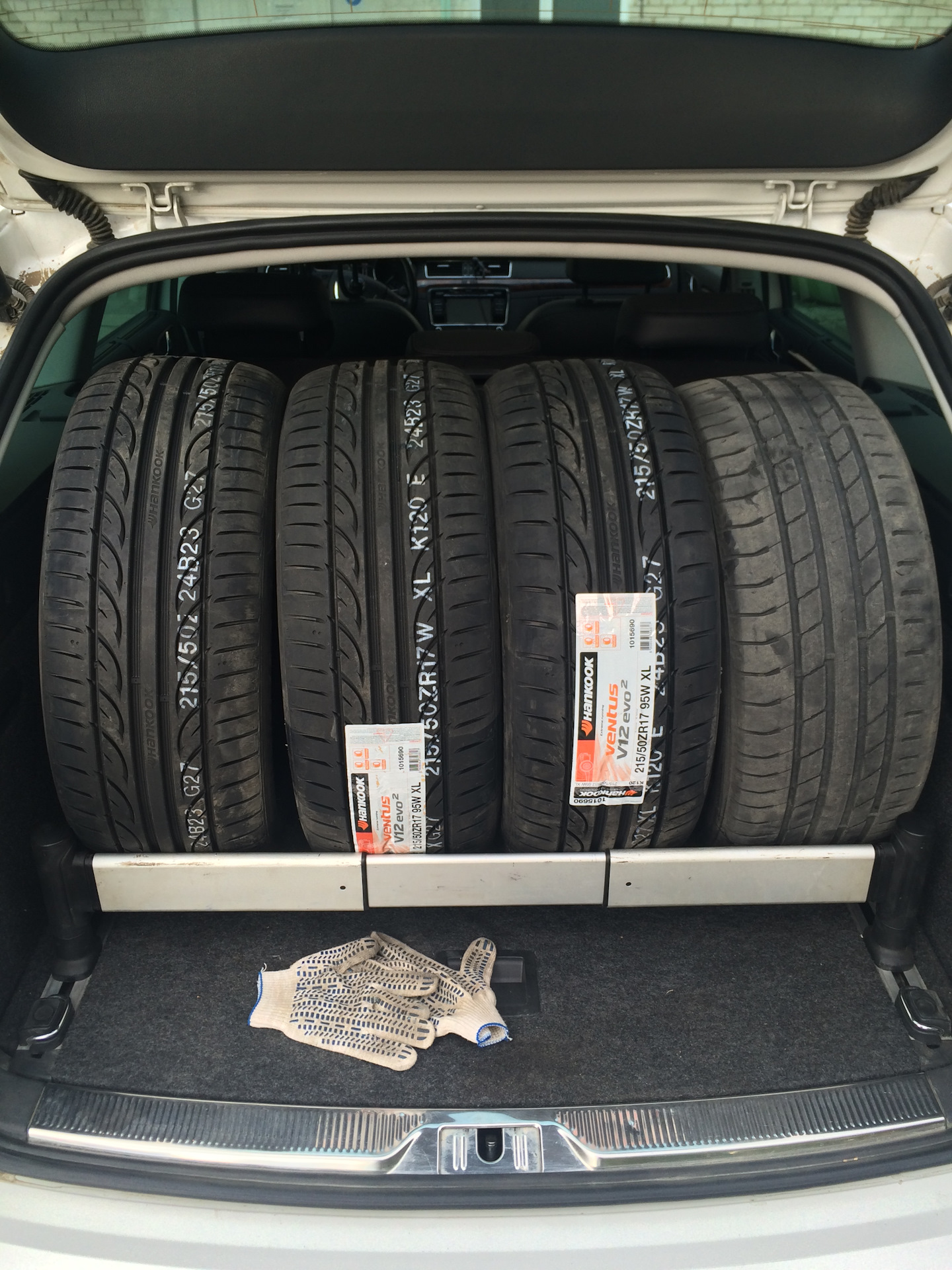 Новые летние шины Hankook Ventus V12 Evo 2 K120 XL 215/50 ZR17 95W ...