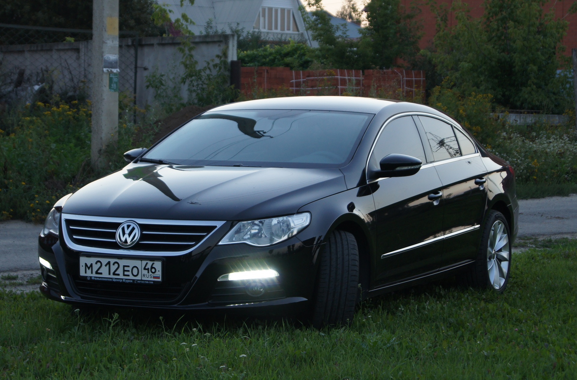 Volkswagen Passat cc черный