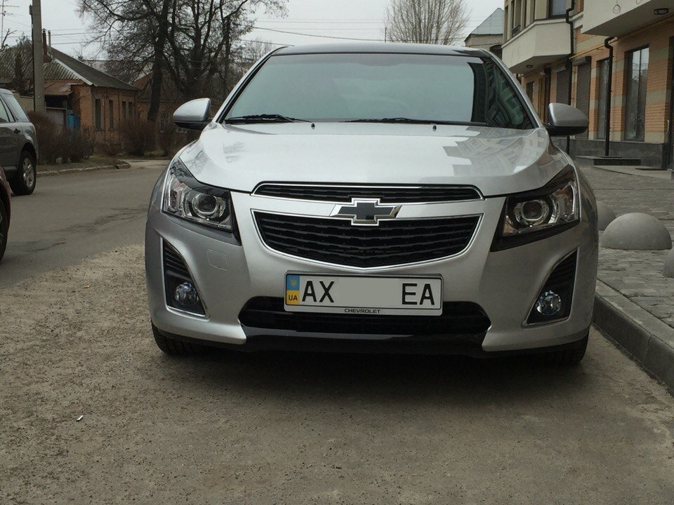 Установка спойлеров + ресницы на фары + \"молдинг\" на двери — Chevrolet ...