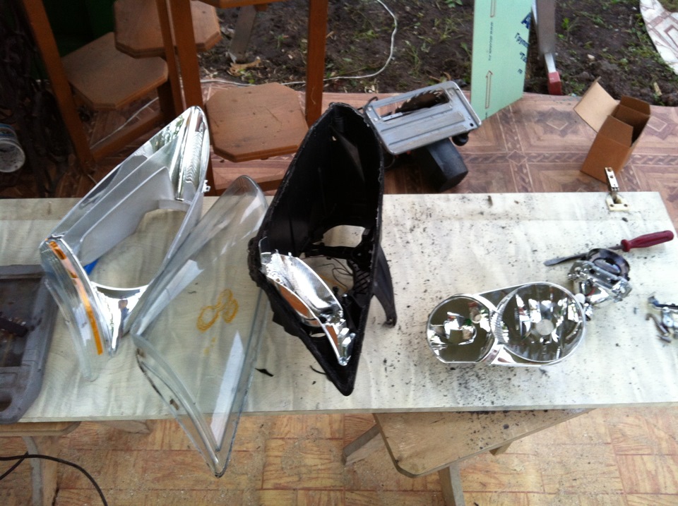 Проект оптики — Ford Focus Hatchback II, 2 л, 2008 года | тюнинг | DRIVE2