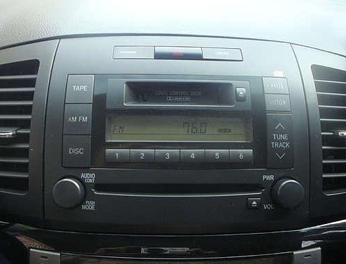 Как снять магнитолу на премио 240 #6. Установка штатного DVD монитора - Toyota Allion (T240), 1,5 л, 2004 года авт