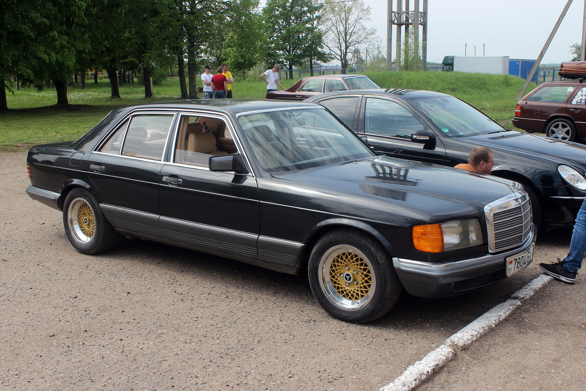 MersoParty — первый в Беларуси фестиваль Mercedes — Mercedes-Benz S-Class  (W126), 3 л, 1980 года | встреча | DRIVE2