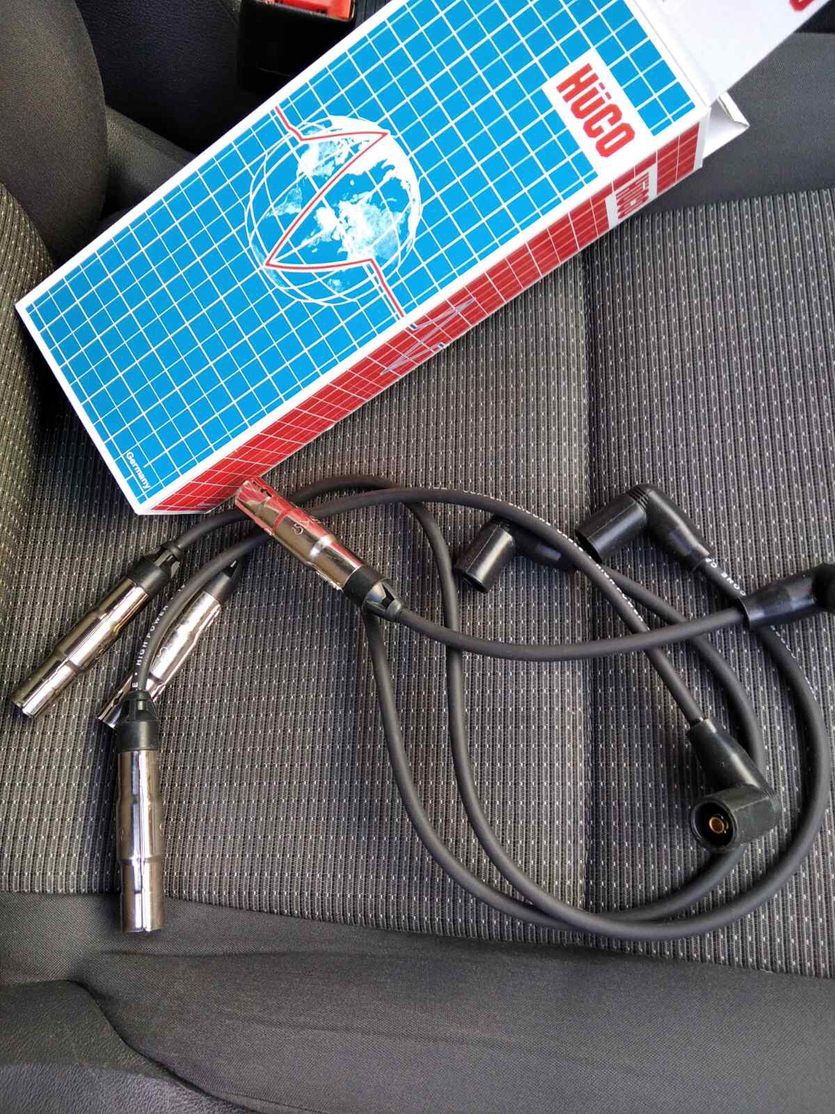 Катушка зажигания и вв провода HUCO — Volkswagen Jetta V, 1,6 л, 2008 ...