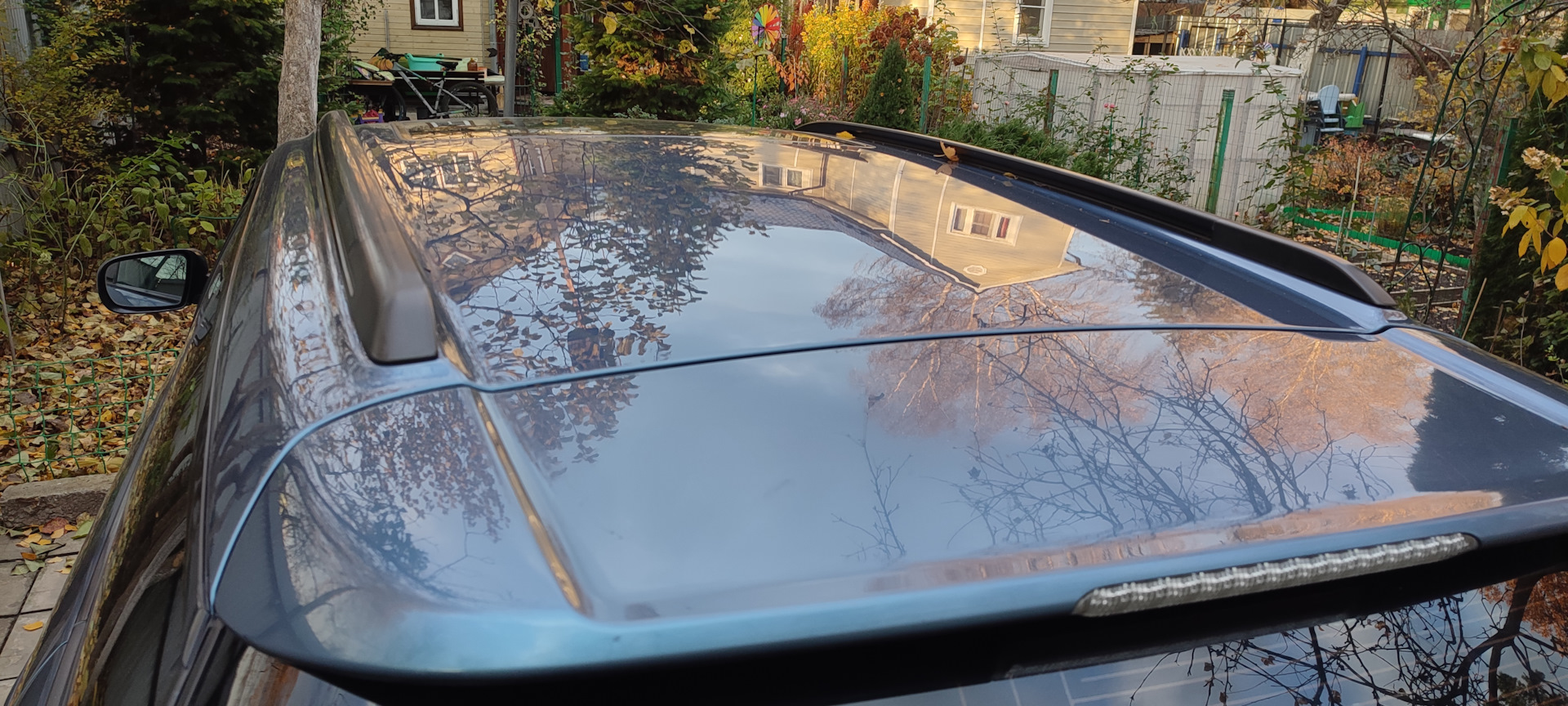 Красим стойки и крышу, бензобак. — Subaru Outback (BP), 3 л, 2005 года ...