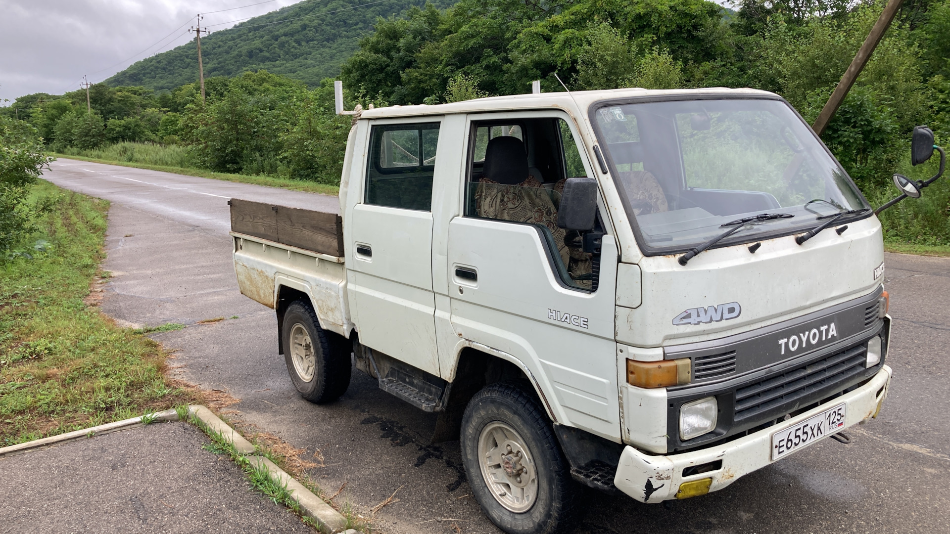 Продажа Toyota Hiace Truck 1994 (дизель, МКПП) — с историей обслуживания —  DRIVE2.RU