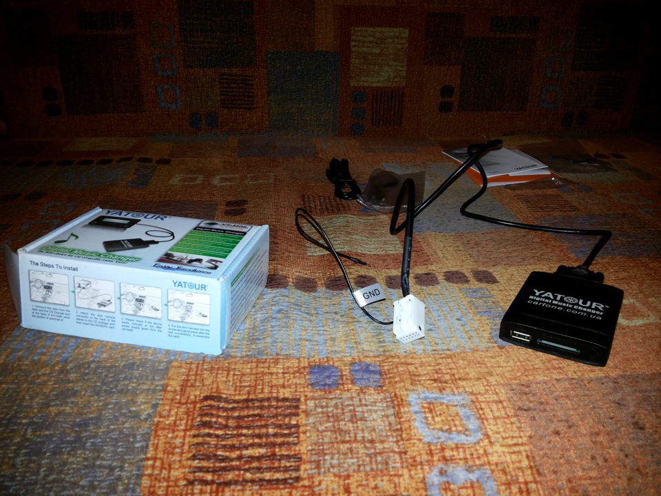 Адаптер к штатной магнитоле Dance (эмулятор CD-чейнджера Yatour YT-M06 ...