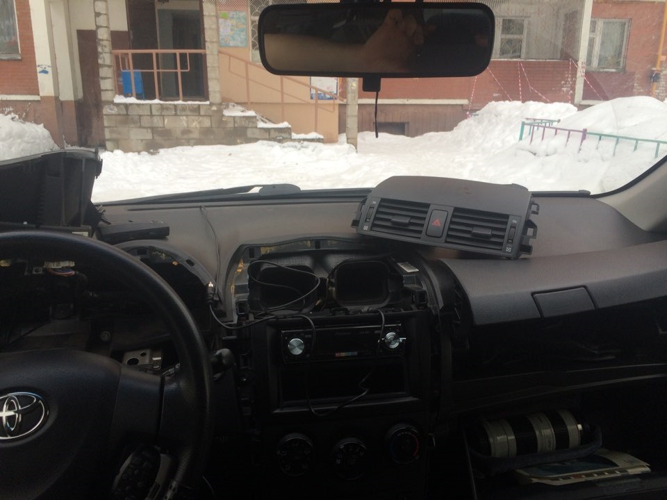 Продолжение пересвета крутилок кондея — Toyota Corolla (140/150), 1,6 л ...