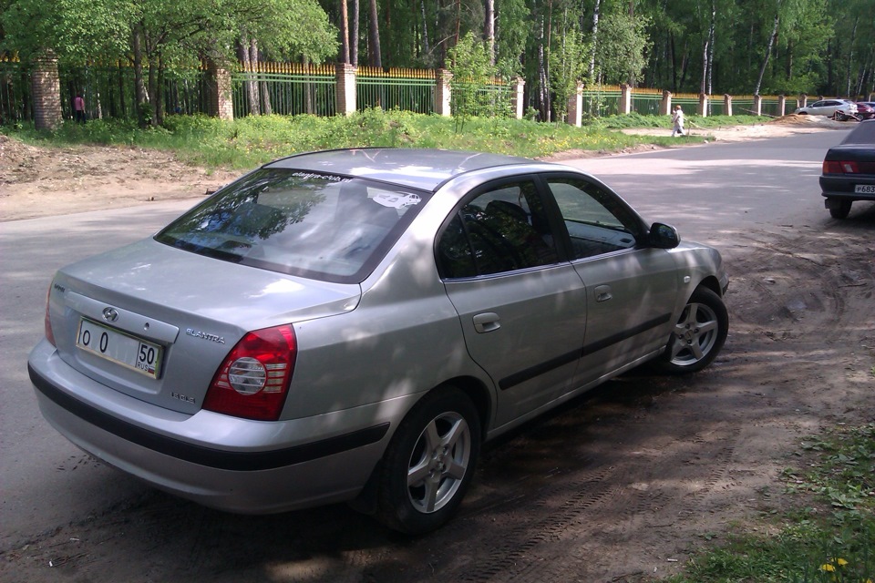 Подкрылки часть 2 — Hyundai Elantra (3G), 1,6 л, 2005 года | своими ...