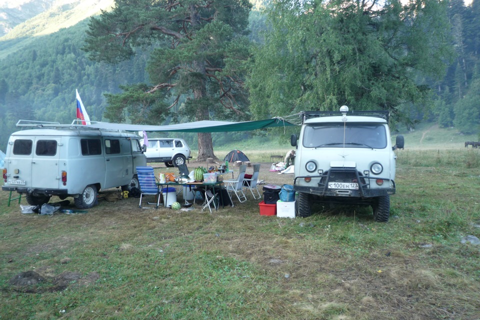 Софийская Поляна Архыз кемпинг