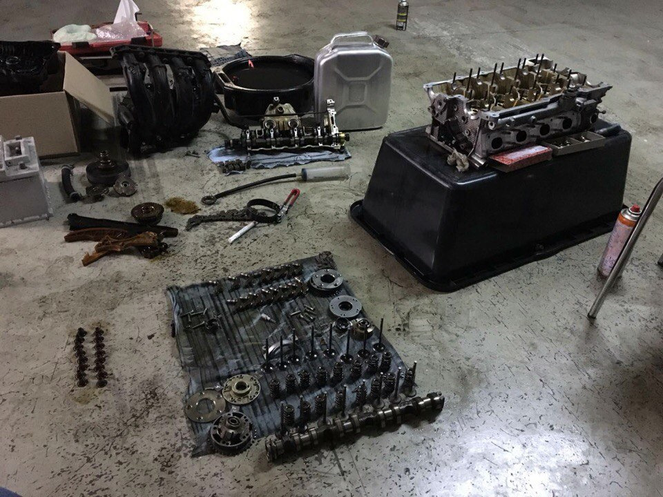 Замена МСК (маслосъемных колпачков) n46, n42 — BMW 3 series Touring ...