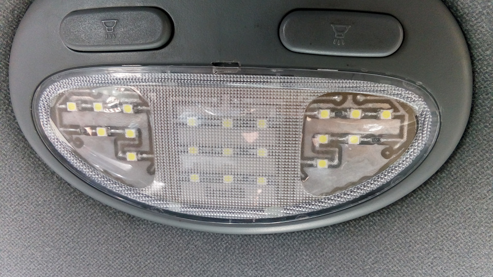 Плата в передний плафон Lacetti — DRIVE2
