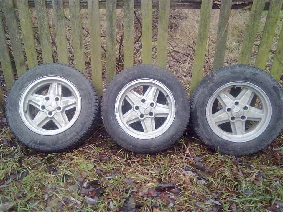 Нова обув!)) — Mercedes-Benz W123, 2,4 л, 1983 года | колёсные диски ...