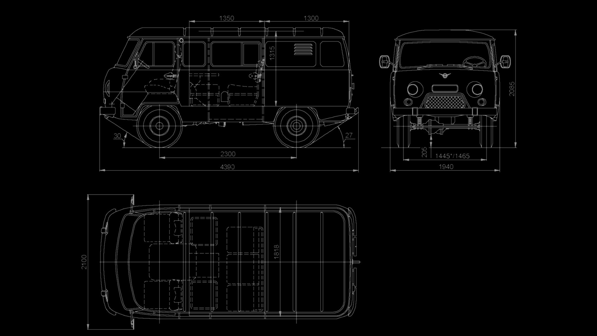 Размер уаз буханка. УАЗ 390995 габариты. УАЗ 390995-04 габариты. УАЗ 390995 габарит багажника. Габариты грузового отсека УАЗ 390995.