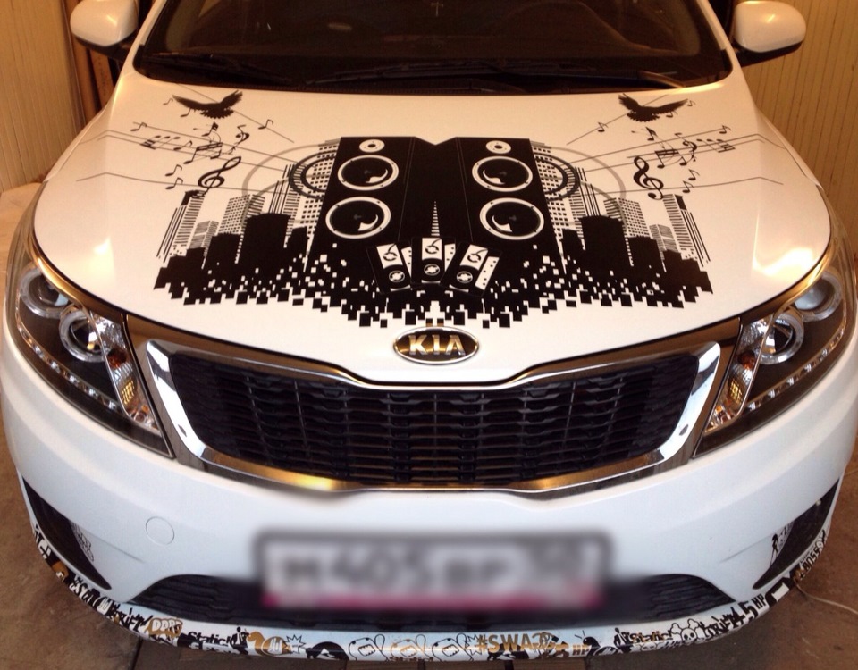 фары в хамелеон — KIA Rio (3G), 1,4 л, 2013 года | тюнинг | DRIVE2