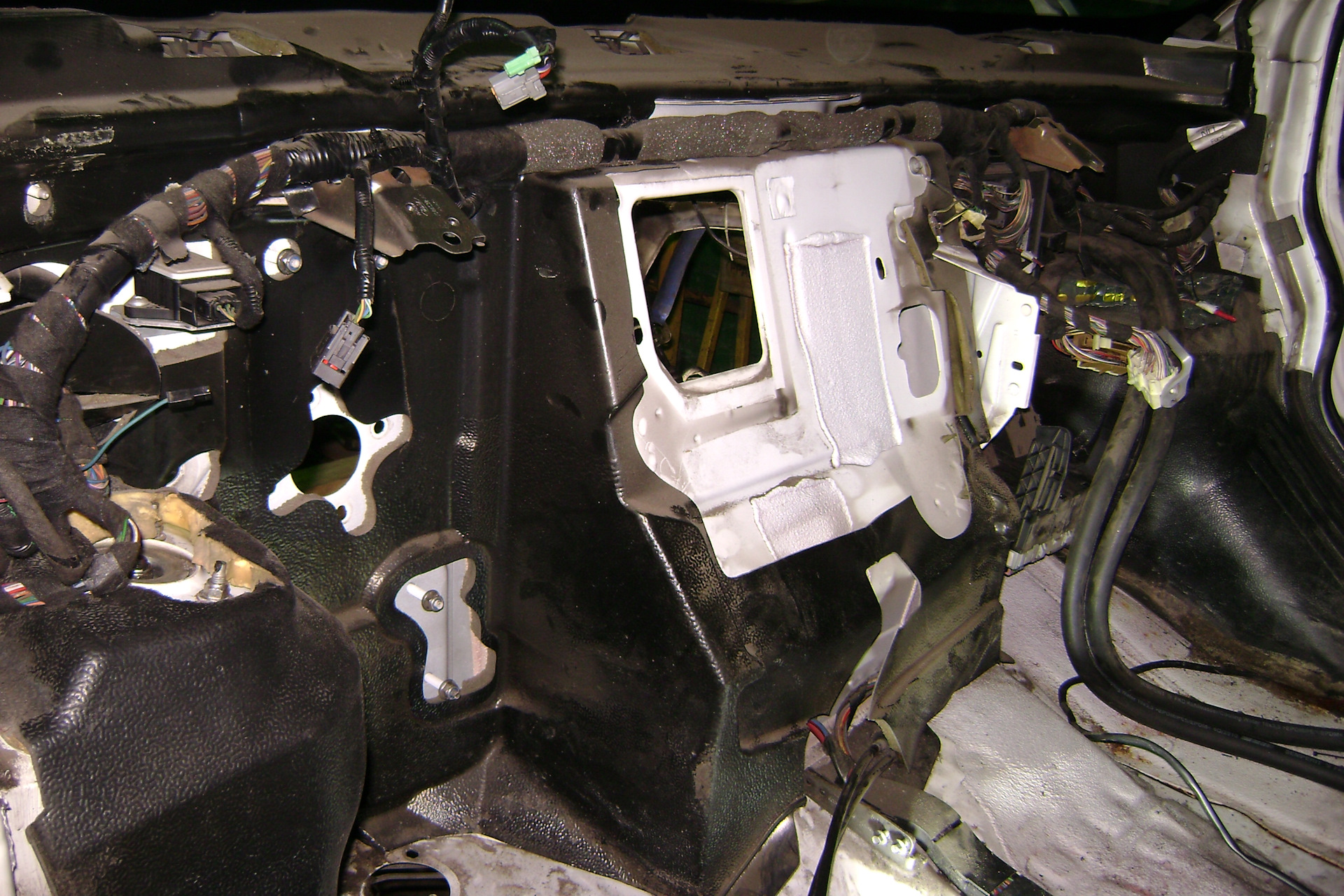 снимаем панель форд транзит