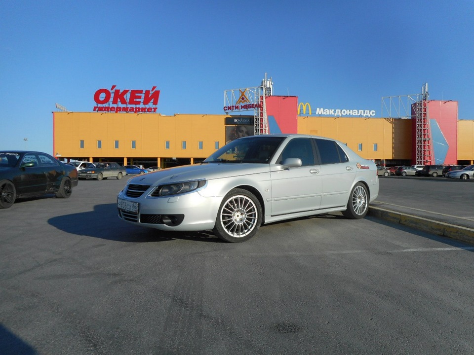 ATS DTM — Saab 9-5 (1G), 2 л, 2009 года | колёсные диски | DRIVE2
