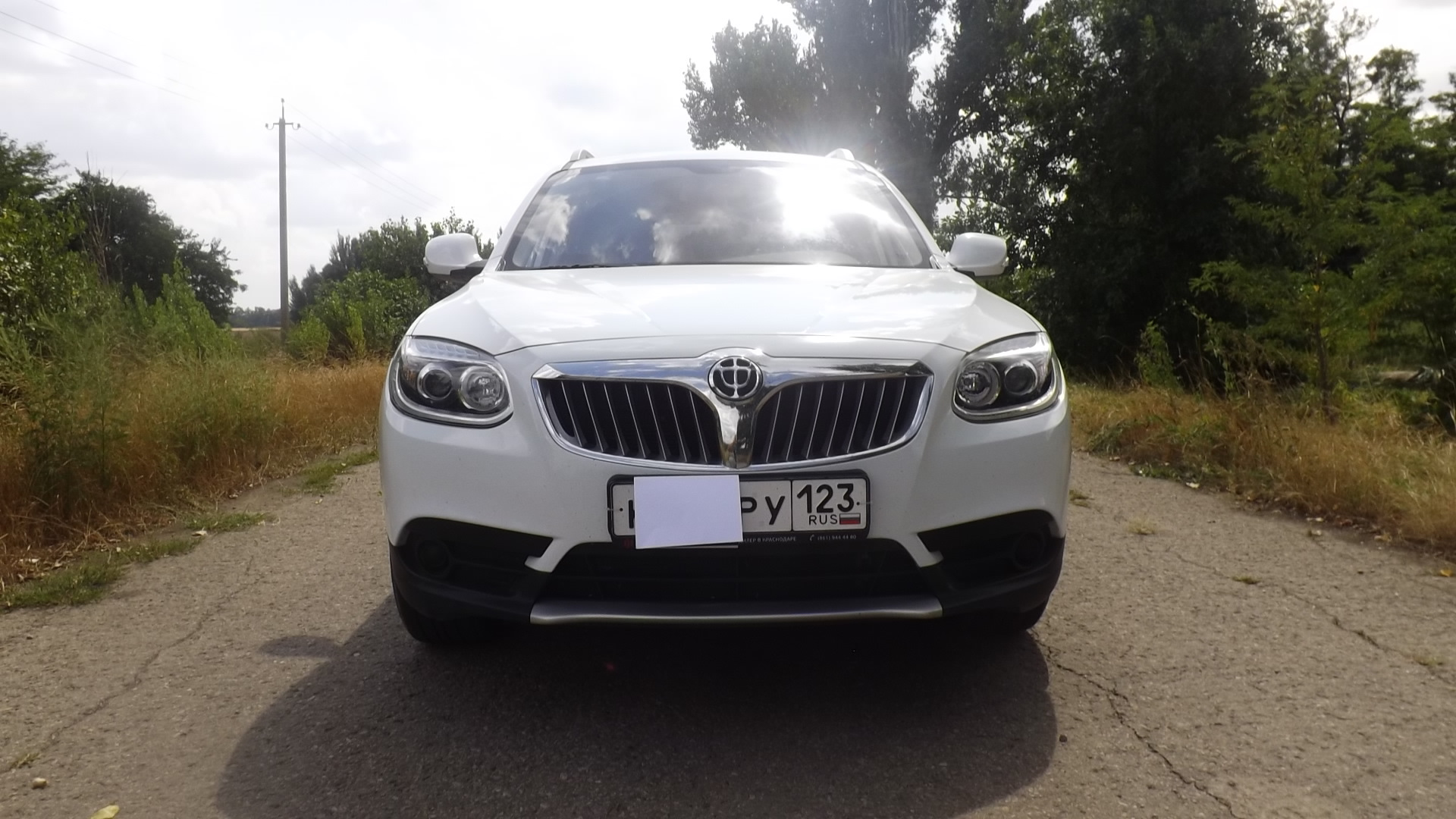 Brilliance V5 1.5 бензиновый 2014 | Белый на DRIVE2