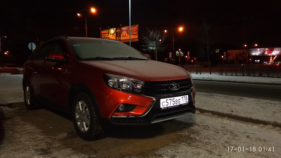 Lada Vesta SW Cross "РЫЖАЯ МАРСИАНКА"