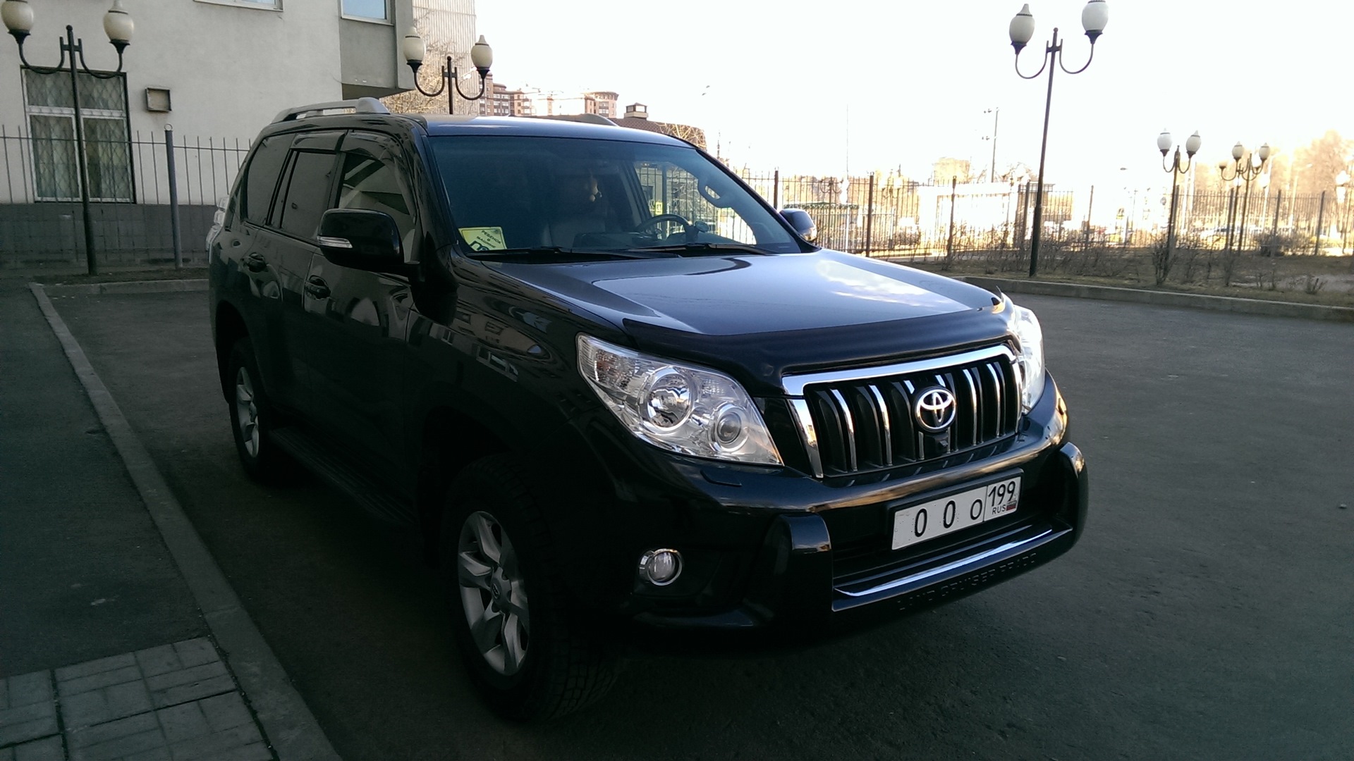 Toyota Land Cruiser Prado 150-series 2.7 дизельный 2011 | Черный Арабский  жеребец на DRIVE2