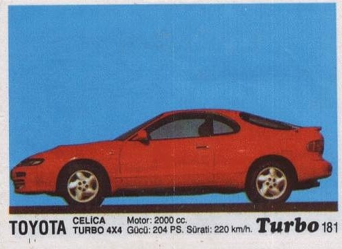    Toyota Celica 16 1991