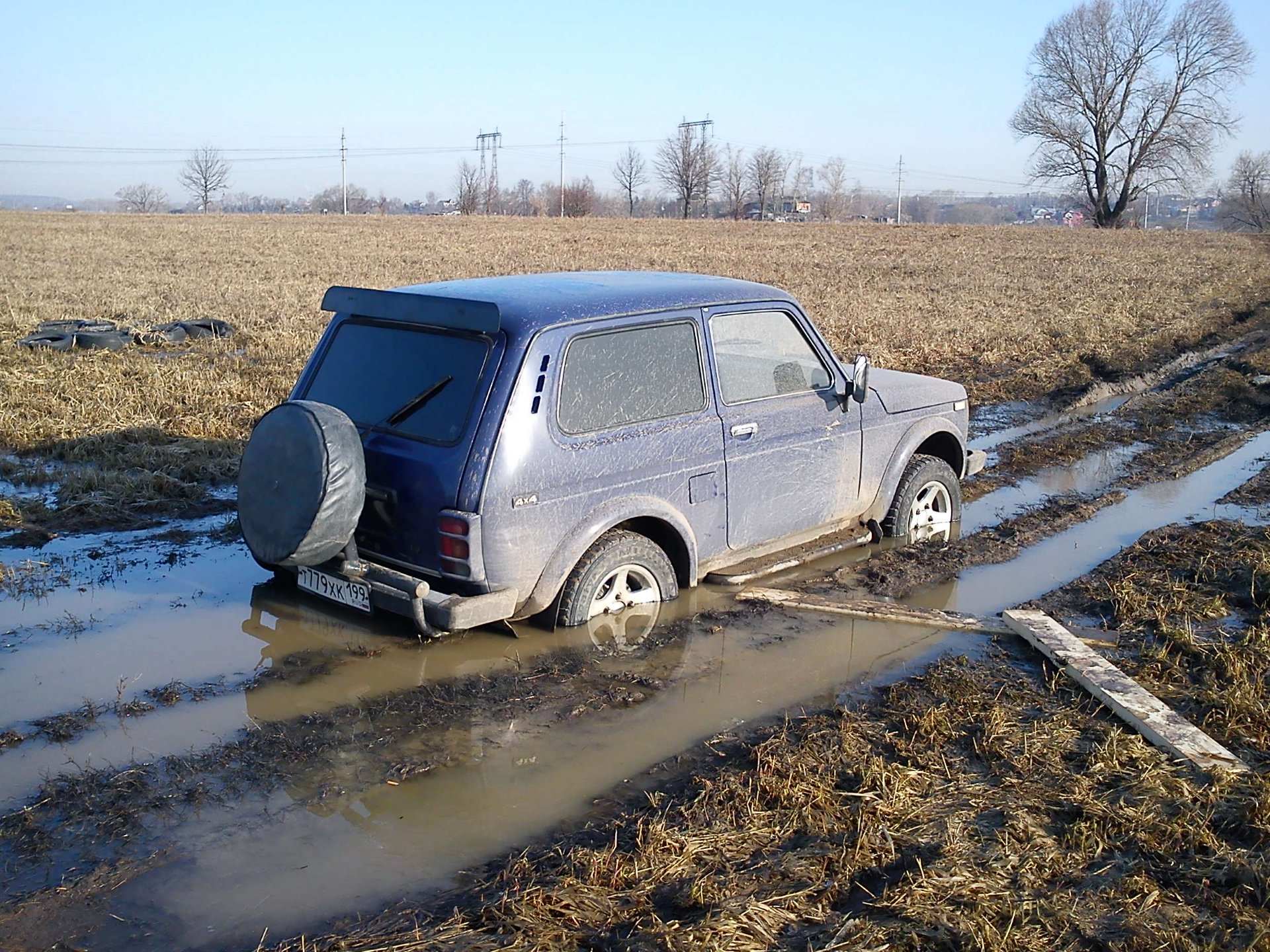 Пахра — Lada 4x4 3D, 1,7 л, 1999 года | покатушки | DRIVE2