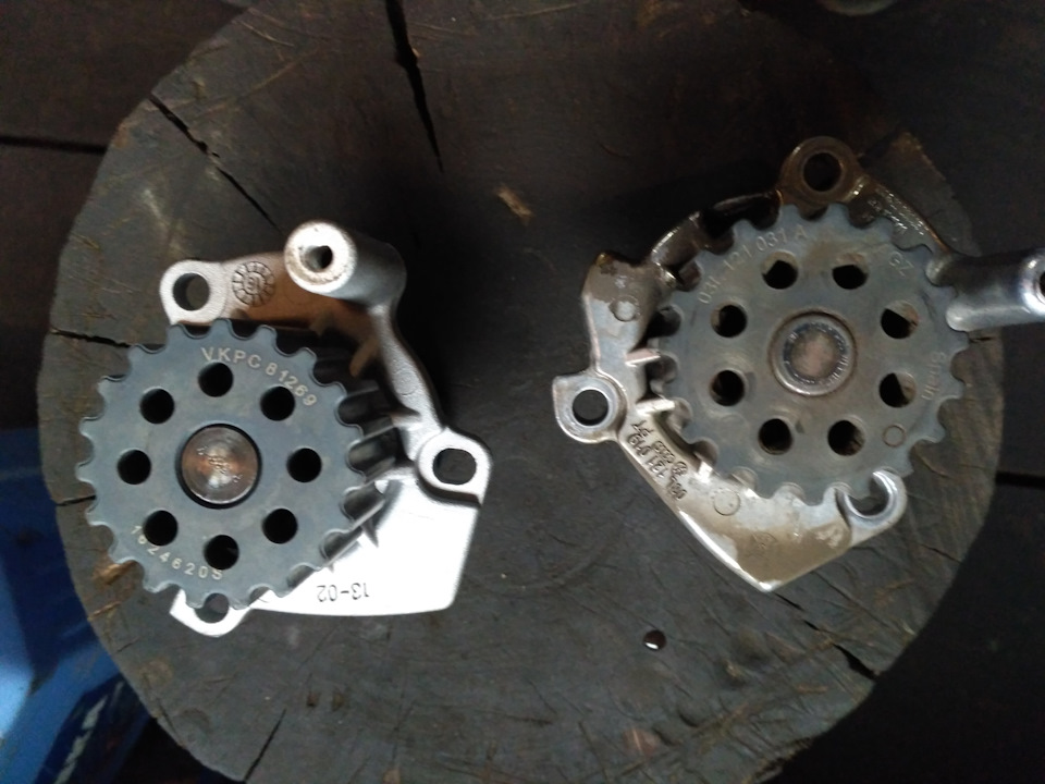 ГРМ свист соловья побежден! — Volkswagen Tiguan (1G), 2 л, 2013 года ...