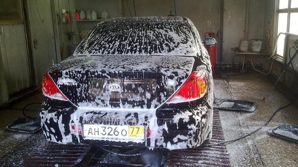 Бампер киа спектра) — KIA Spectra, 1,6 л, 2007 года | кузовной ремонт ...