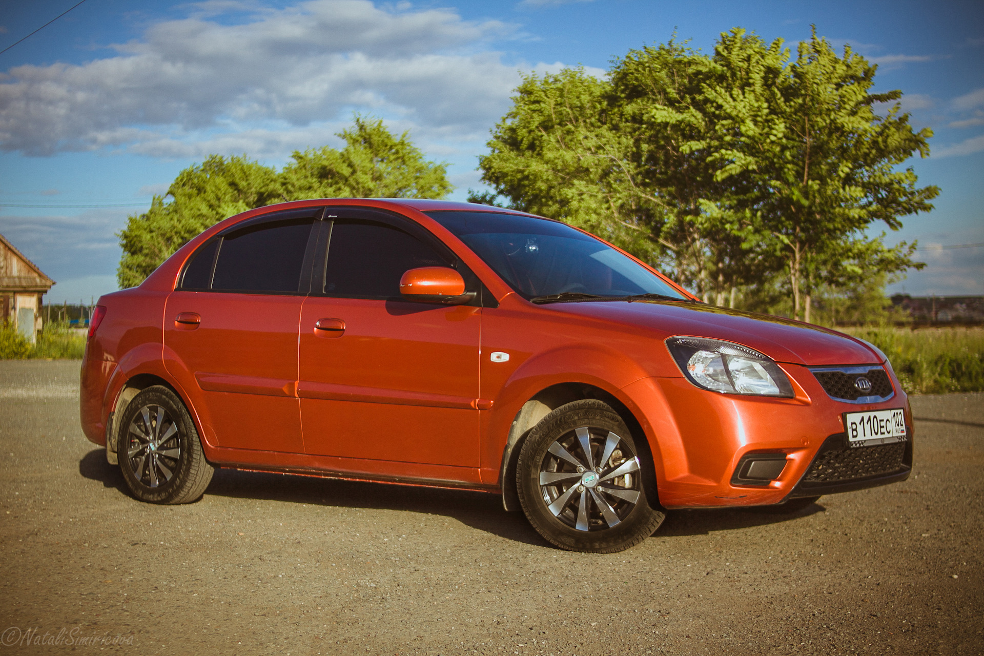 Сняла пленочку — KIA Rio (2G), 1,4 л, 2010 года тюнинг DRIVE2