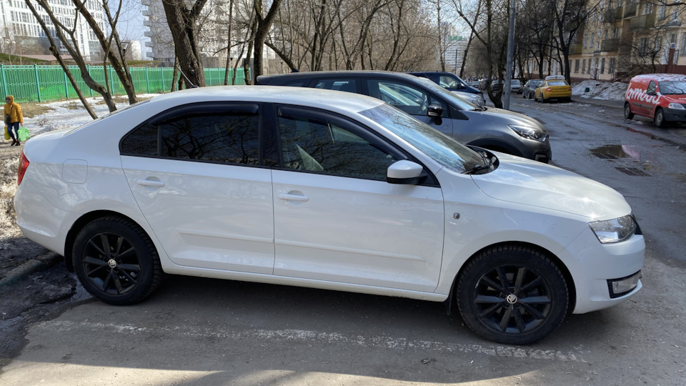 Выбор размерности шин на Рапид 1.6 — Skoda Rapid (1G), 1,6 л, 2016 года ...