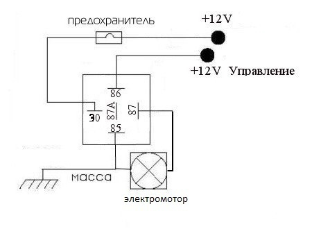 Схема подключения реле времени регтайм