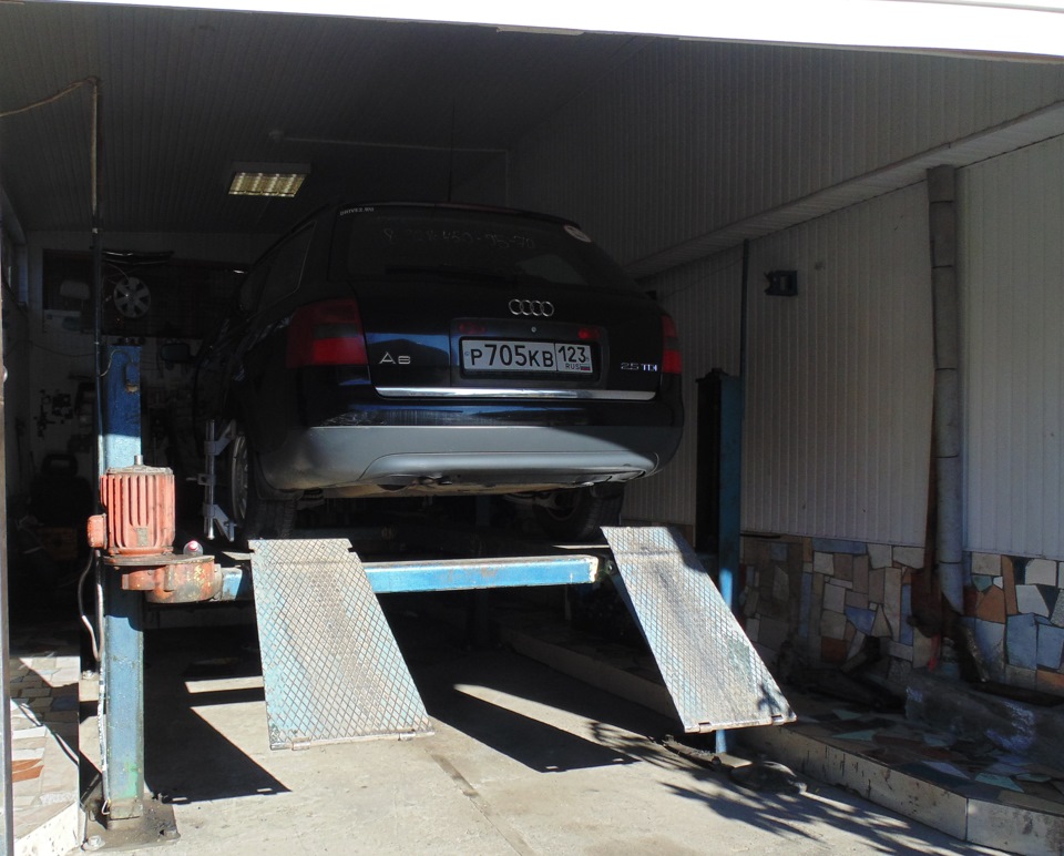 за одно — Audi A6 (C5), 2,5 л, 1998 года | визит на сервис | DRIVE2