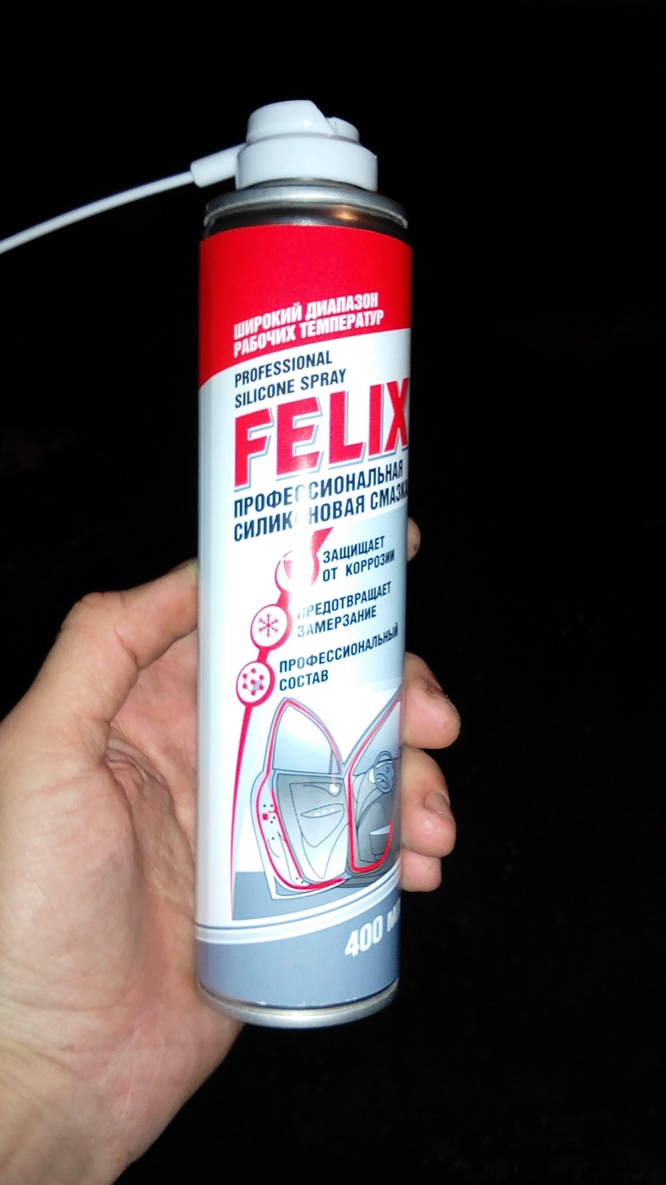 Обработка силиконом дверных уплотнителей. — Lada 21124, 1,6 л, 2006 ...