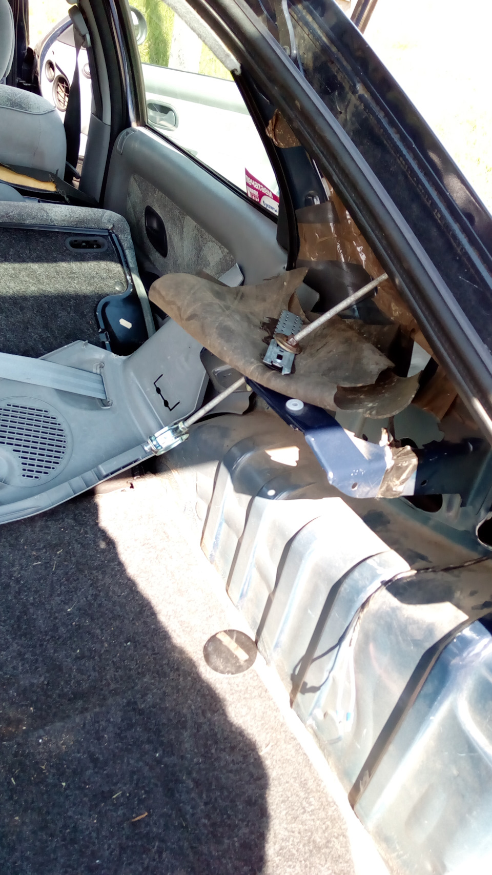 Этап восстановления после переворота — Renault Laguna I, 1,6 л, 1999 ...