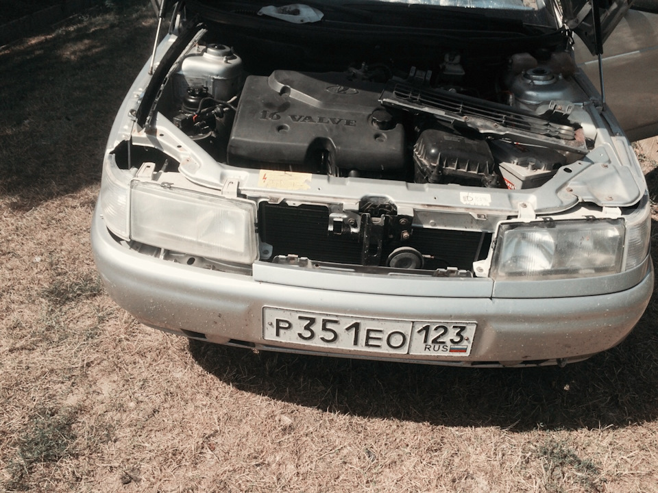 Чистка фар ВАЗ 21124 — LADA 21124, 1,6 л., 2007 года | своими руками ...