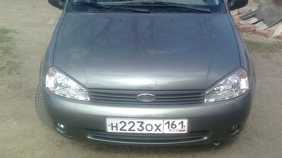 блок комфорта — Lada Калина Хэтчбек (1G), 1,6 л, 2008 года ...