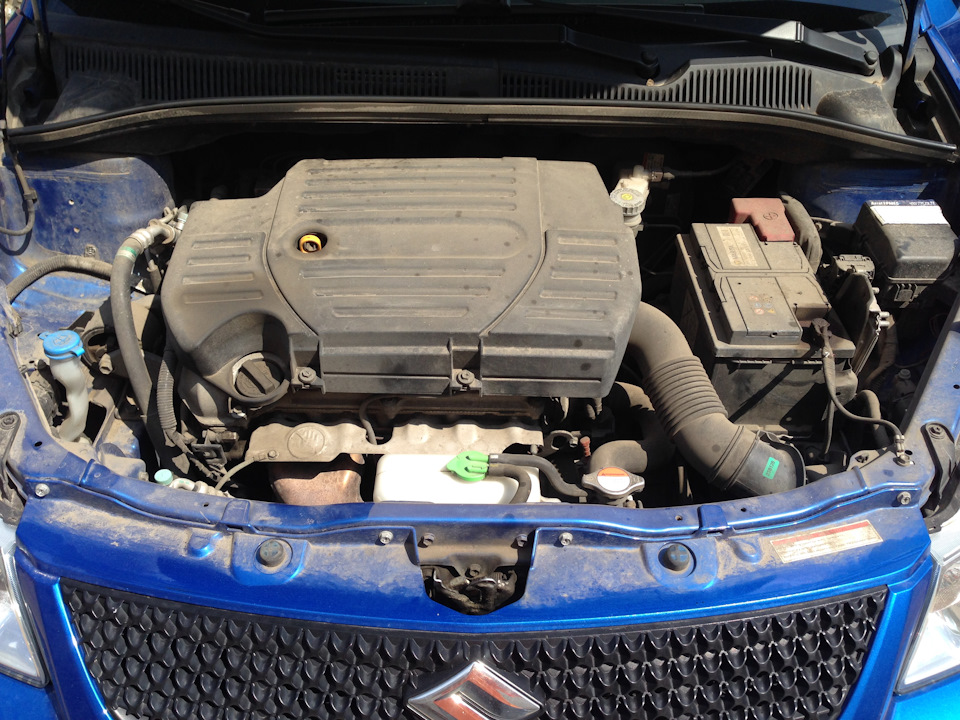 Чистота залог здоровья или помывкапост — Suzuki SX4 (1G), 1,6 л, 2012 ...