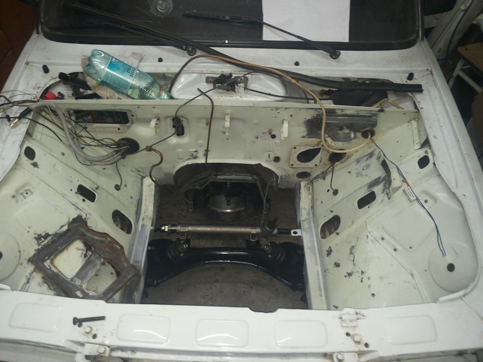 Рейка ИЖ ОДА 2126 на классику 21124 16V ч1 — Lada 21074, 1,6 л, 1997 ...