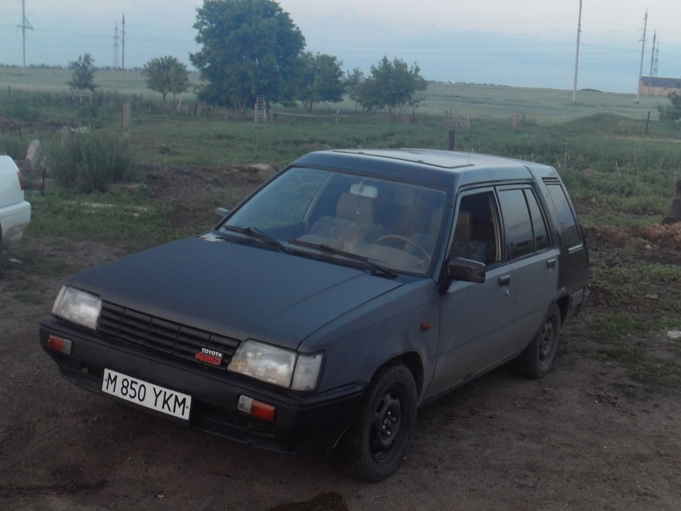 ну вот и всё — Toyota Tercel (2G), 1,5 л, 1983 года | кузовной ремонт ...