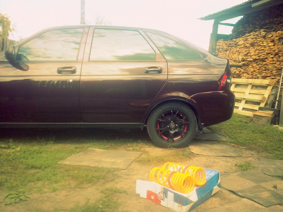 Пружины задние Фобос "Спорт -40мм" — Lada Приора хэтчбек, 1,6 л, 2013 ...