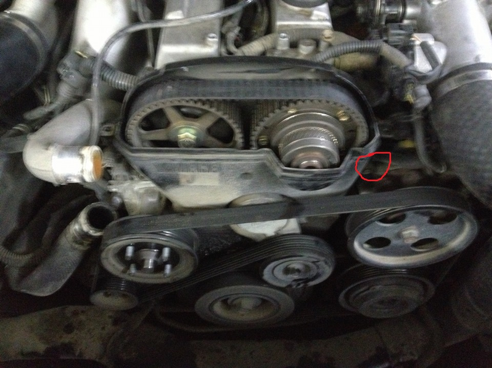HELP! течь муфты VVT-i кто сталкивался ? — Toyota Crown (S150), 3 л ...