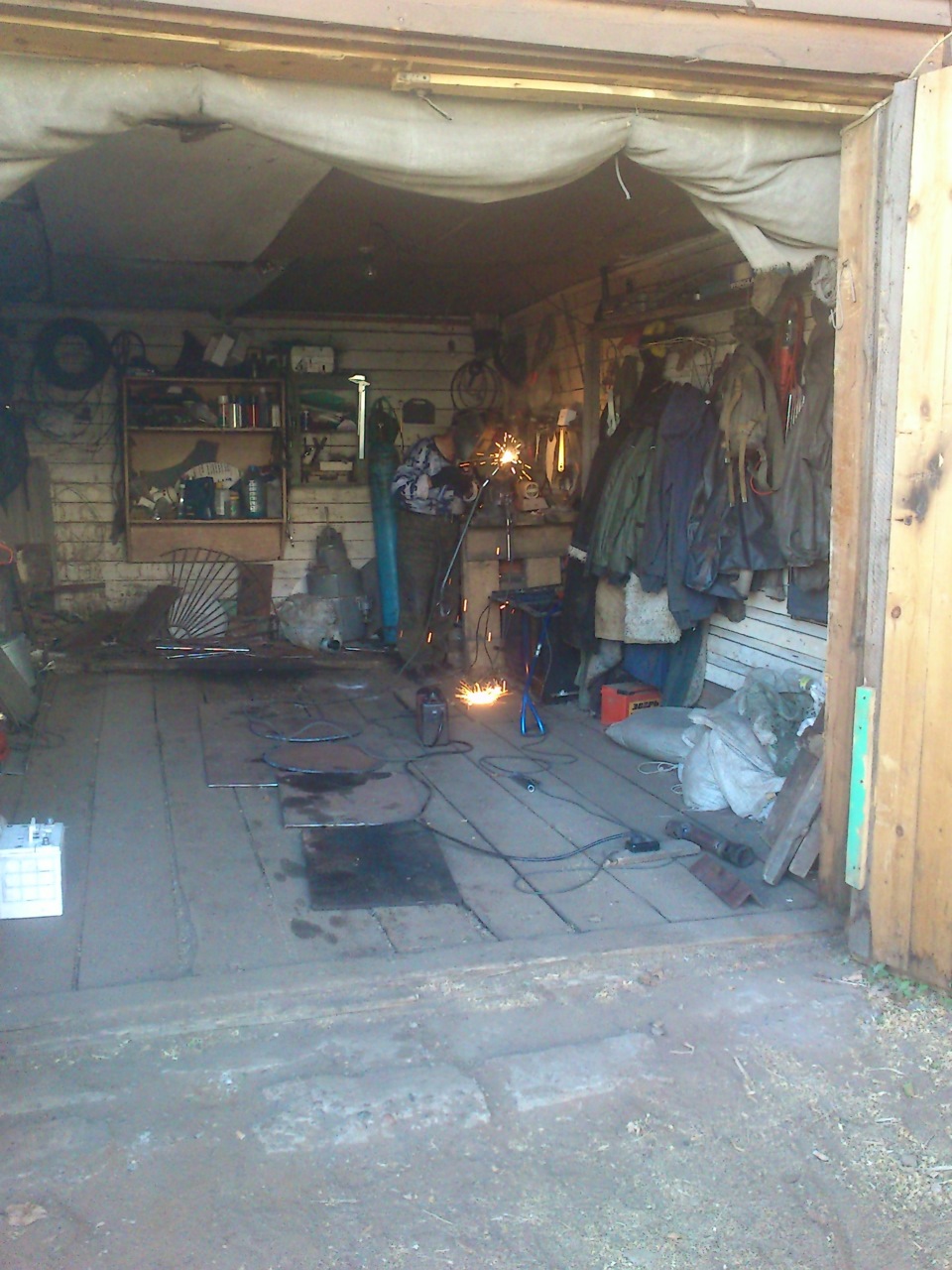 Верхняя распорка лонжеронов(своими руками) — Toyota Cresta (90), 2,5 л ...