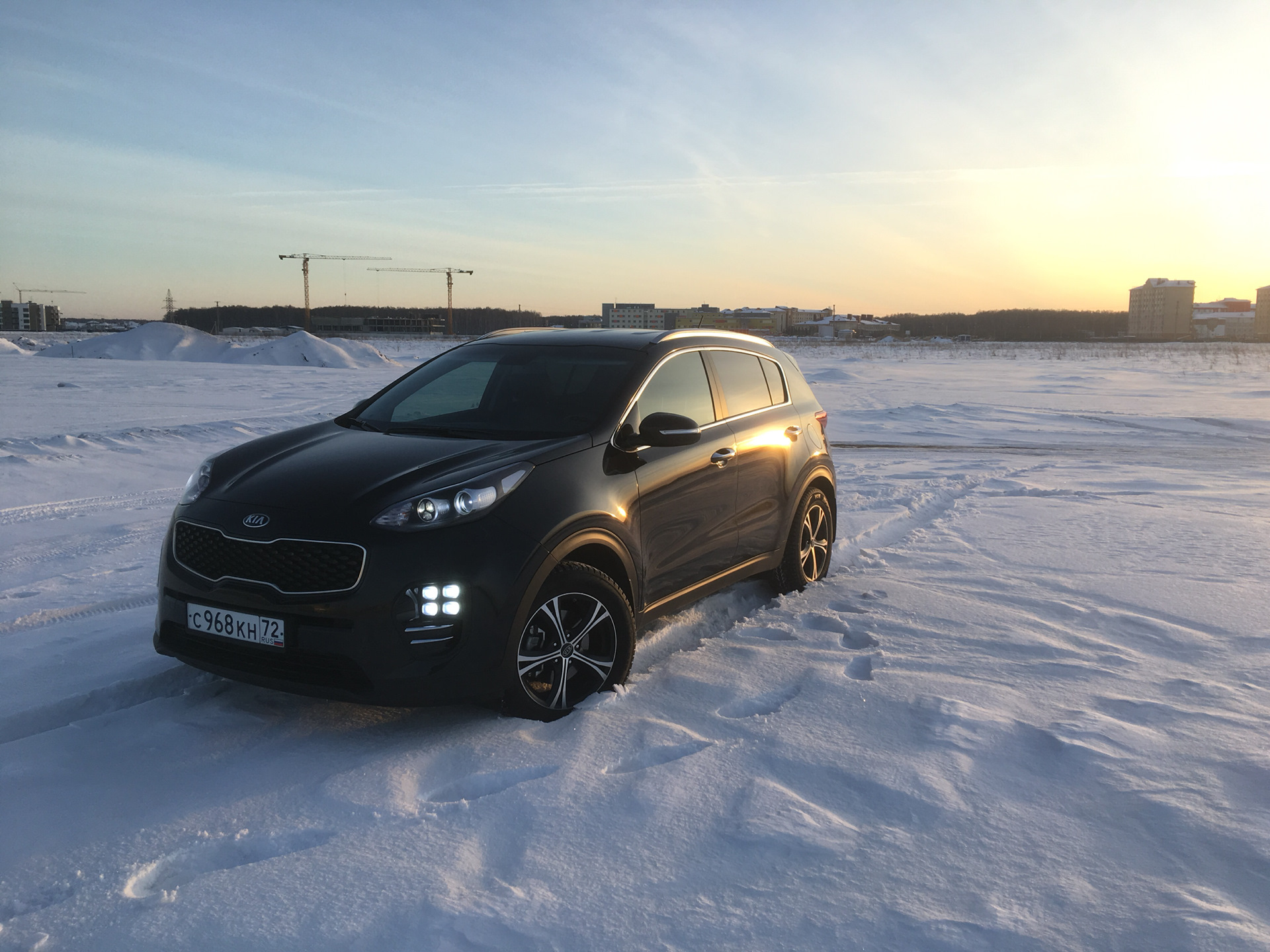 Загородный дом Kia Sportage