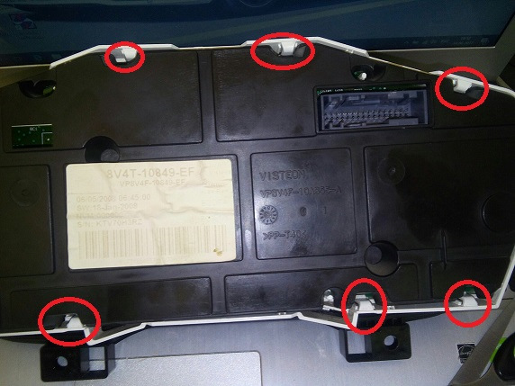 Краткий разбор приборной панель — Ford Focus II Hatchback, 1,6 л, 2008 ...