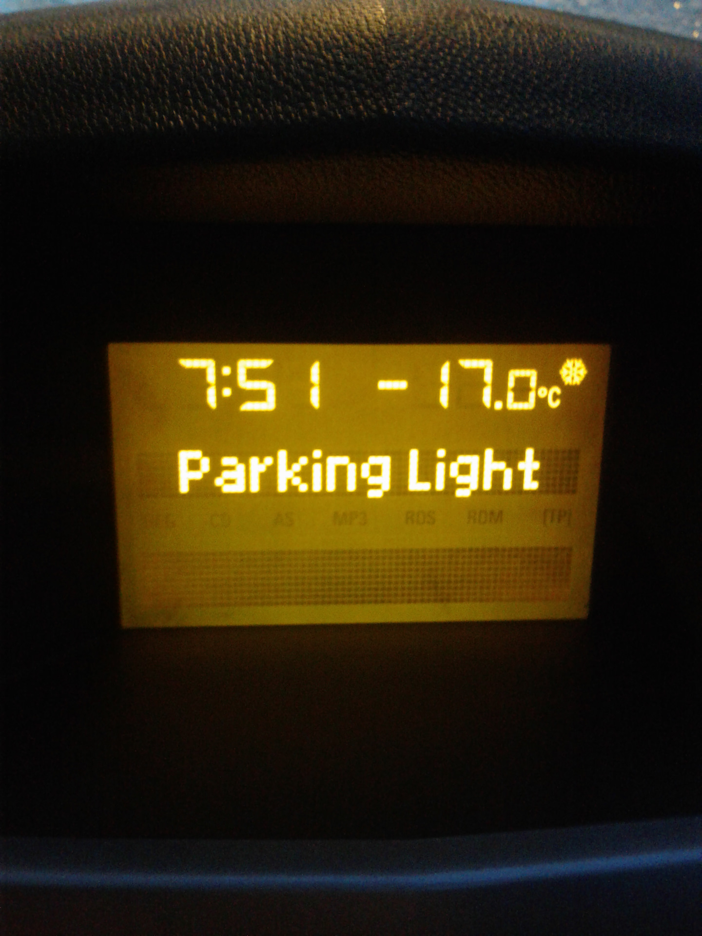 Parking light