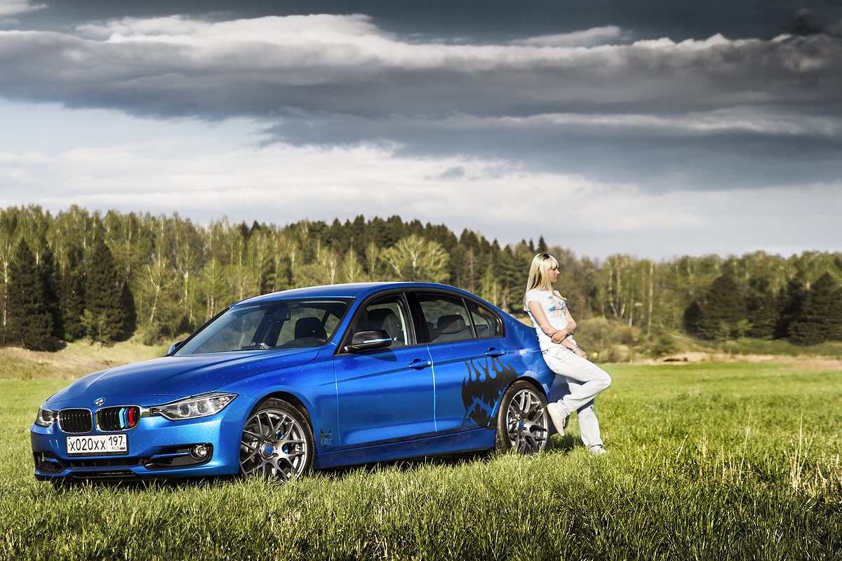 Свадебная БМВ f30