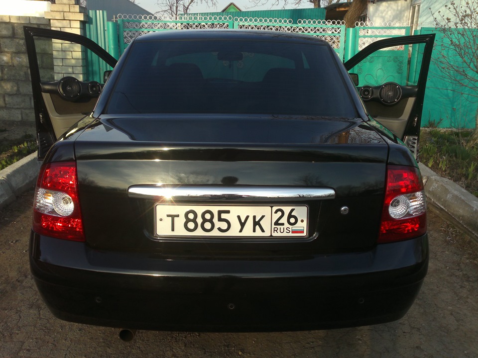 Установка моноблока Kicx KAP-3M — Lada Приора седан, 1,6 л, 2008 года ...