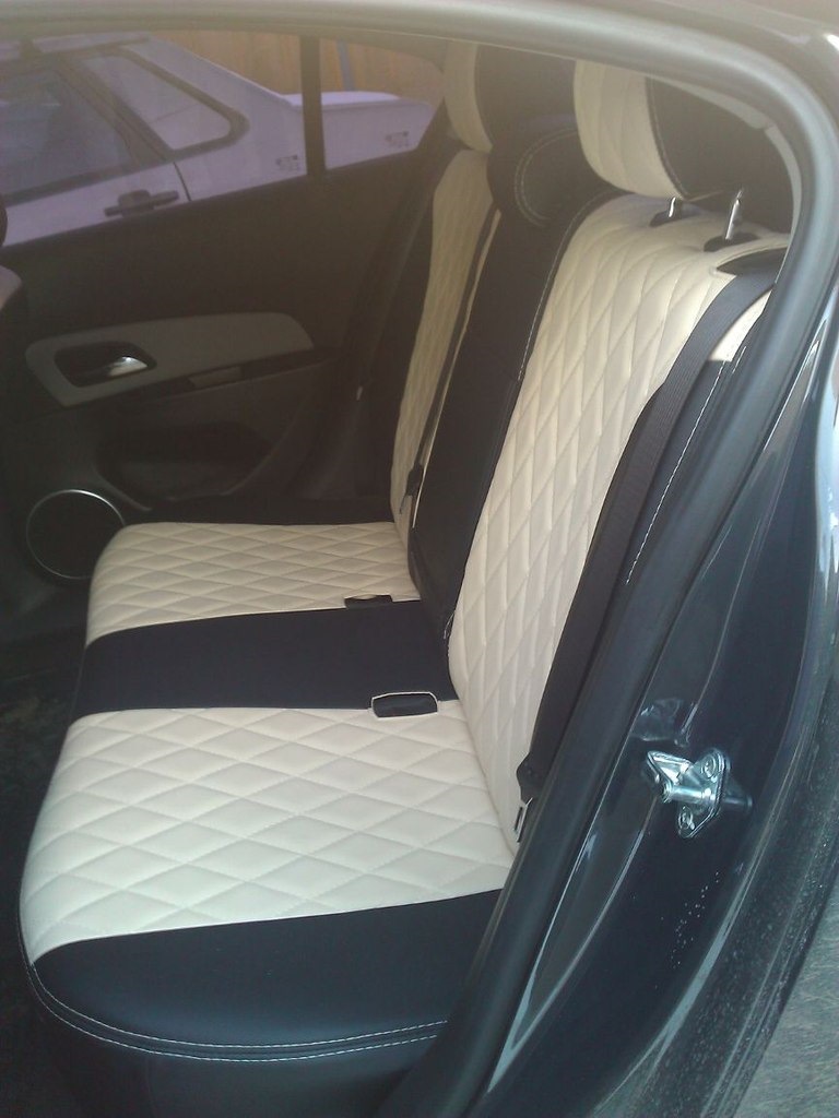 Пошив на заказ и установка авточехлов из экокожи. — Chevrolet Cruze (1G ...