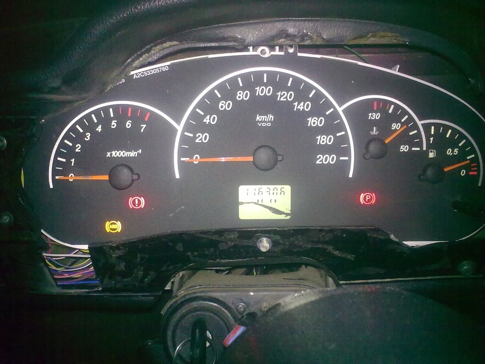 Приборный Щиток Калины Распиновка