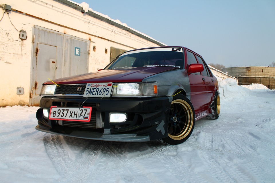 СВАП Corolla EE80 4E-FTE часть 3.