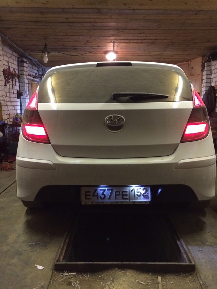 Не много плёнки на машину! — Hyundai i30 (1G), 1,6 л, 2011 года ...